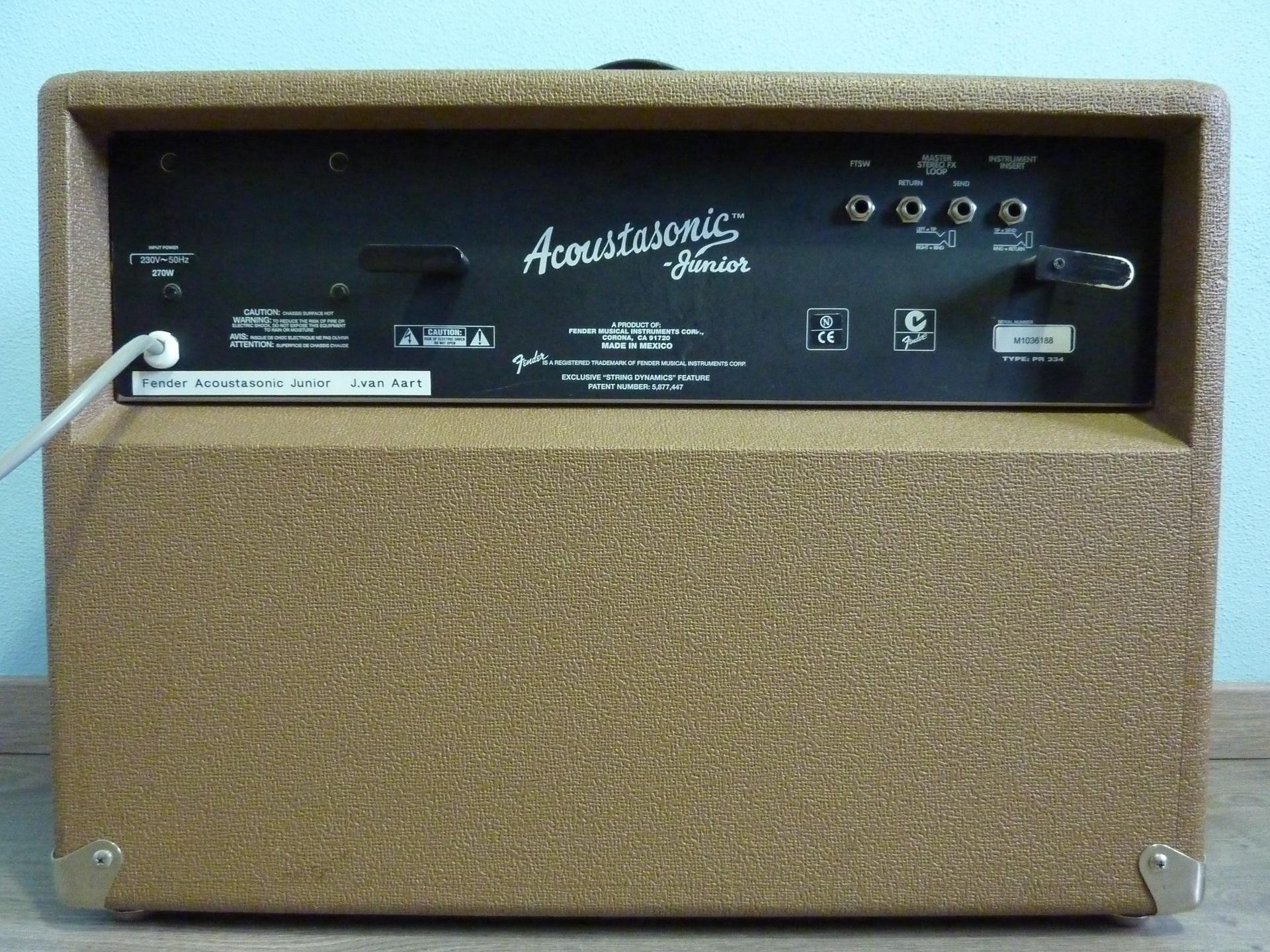 Fender Acoustasonic Junior Buy Fender amps at Hender Amps vintage