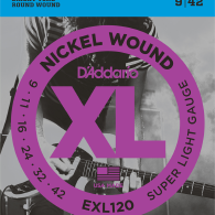 D'addario EXL120 super light 09-42